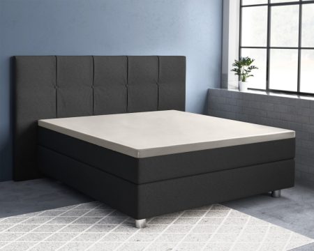 Primaviera Deluxe Topper Satijn Hoeslaken Creme 180 x 200 cm