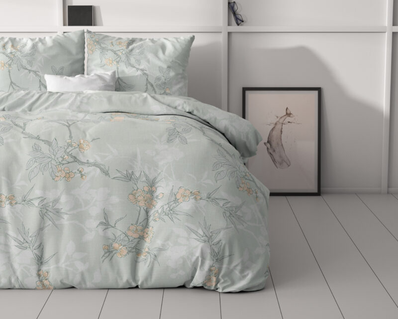 Sleeptime Blossom Blauw 140 x 220 cm - Afbeelding 23