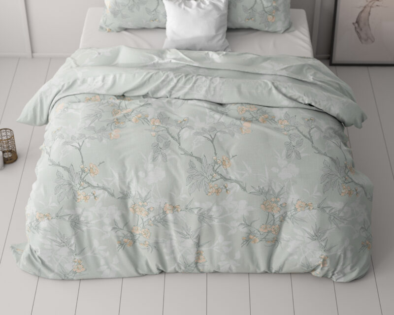 Sleeptime Blossom Blauw 200 x 220 cm - Afbeelding 30