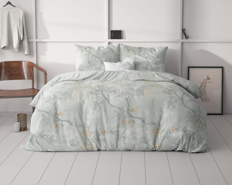 Sleeptime Blossom Blauw 240 x 220 cm - Afbeelding 32