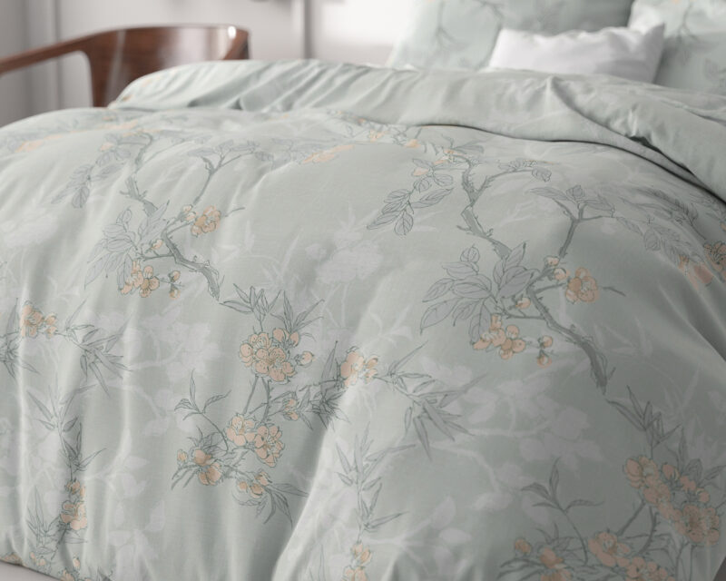 Sleeptime Blossom Blauw 240 x 220 cm - Afbeelding 39