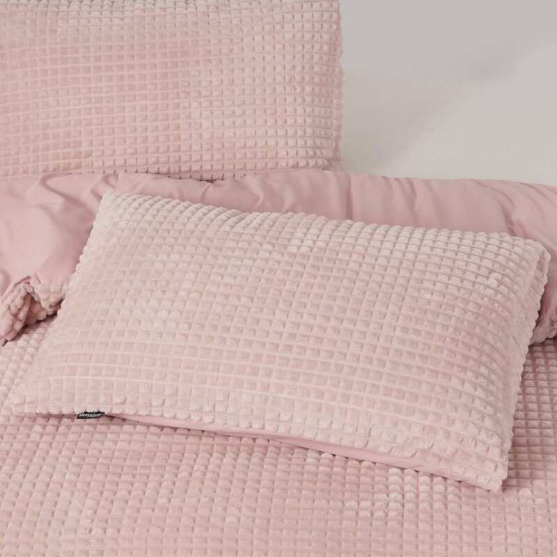 Sleeptime Check Teddy Roze 240 x 200/220 cm - Afbeelding 120