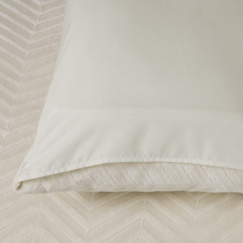 Sleeptime Chevron Teddy Créme 140 x 200/220 cm - Afbeelding 45