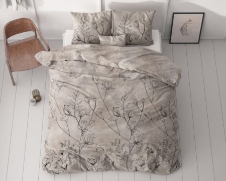 Sleeptime Dora Taupe 200 x 200/220 cm