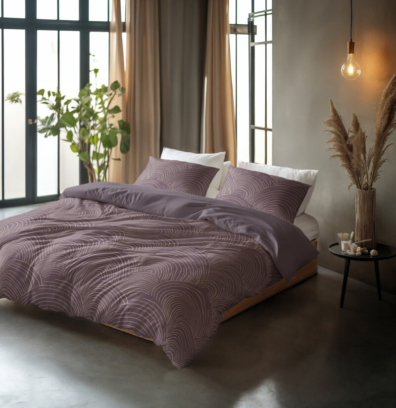 Sleeptime Dreamscape Paars 200 x 200/220 cm - Afbeelding 3