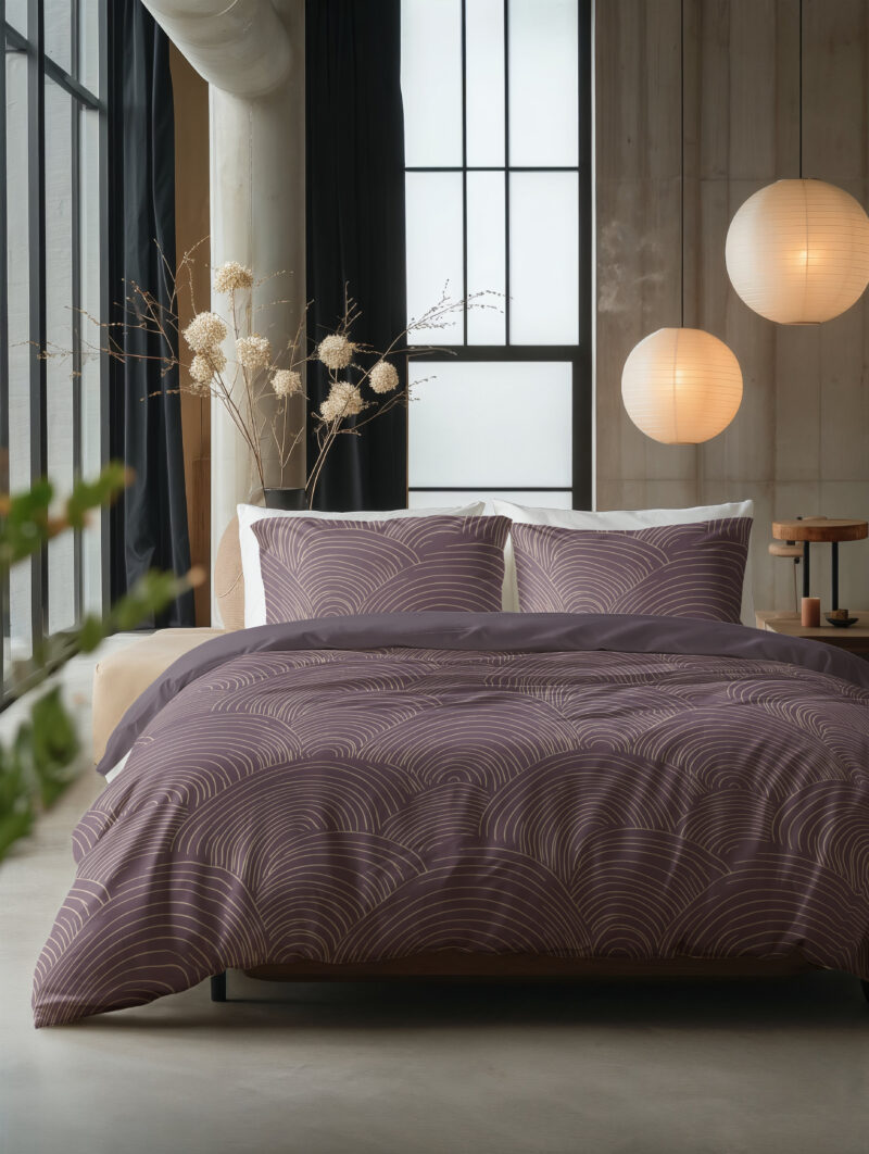 Sleeptime Dreamscape Paars 200 x 200/220 cm - Afbeelding 6