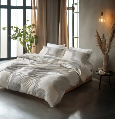 Sleeptime Dune Grijs 140 x 200/220 cm