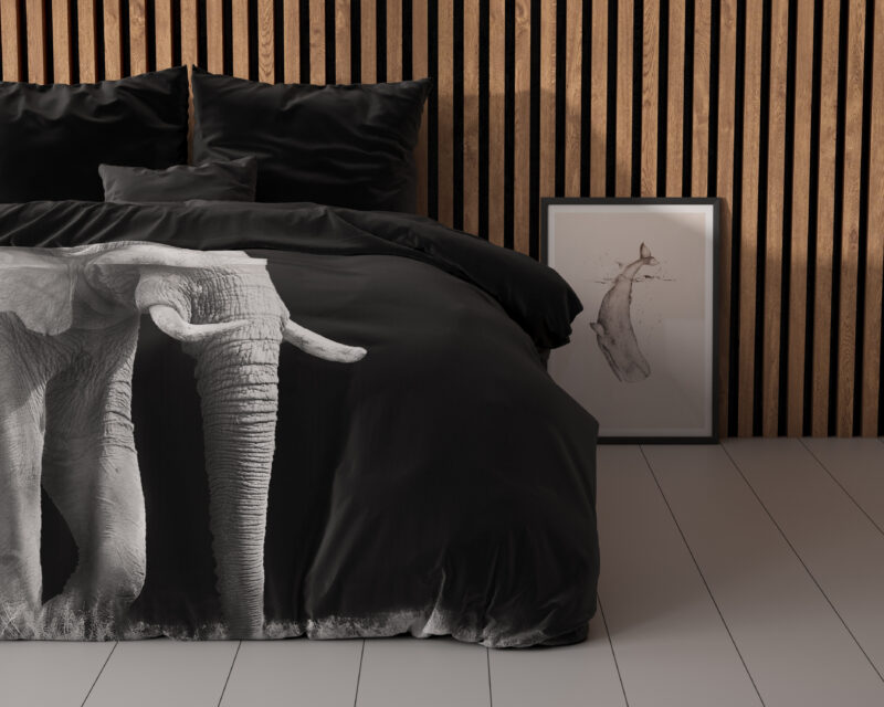 Sleeptime Elephant Zwart 240 x 200/220 cm - Afbeelding 33
