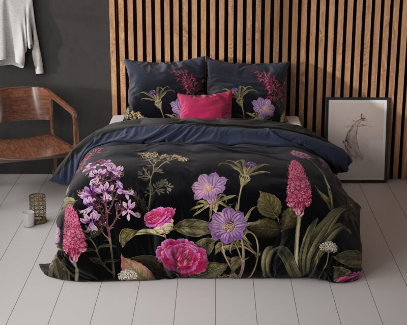 Sleeptime Feline Zwart 200 x 200/220 cm - Afbeelding 2