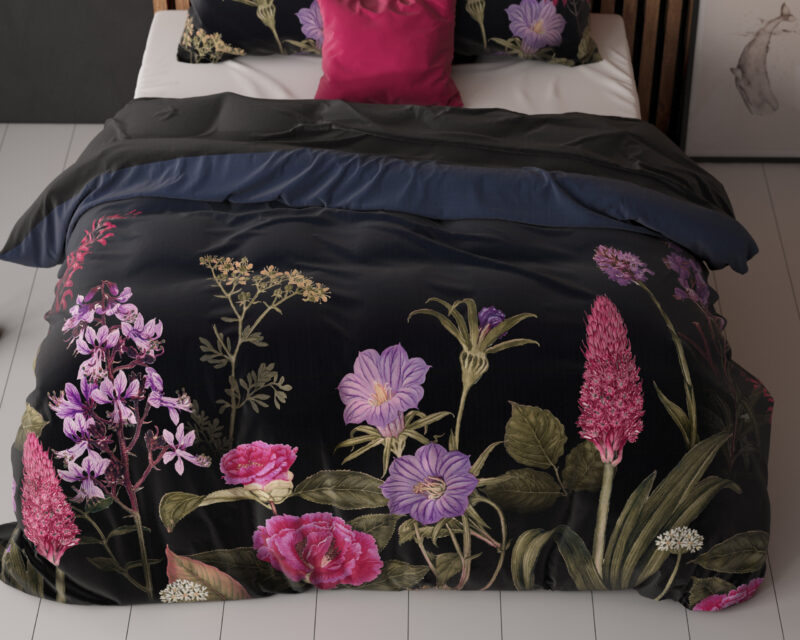 Sleeptime Feline Zwart 200 x 200/220 cm - Afbeelding 60