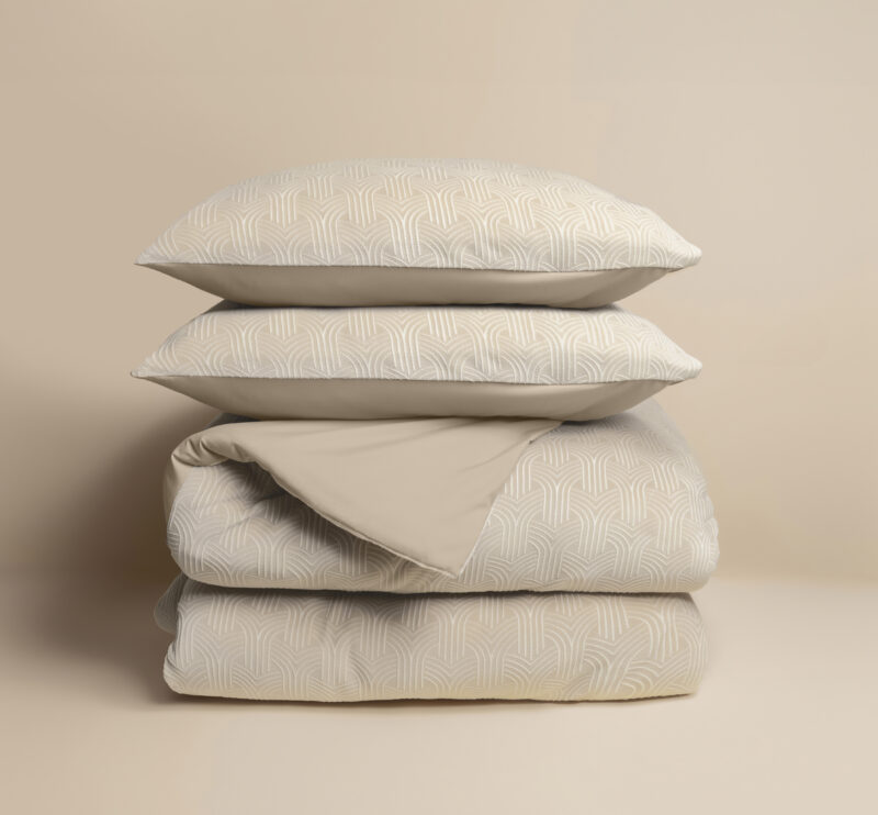 Sleeptime Flanel Art Beige 200 x 220 cm - Afbeelding 4