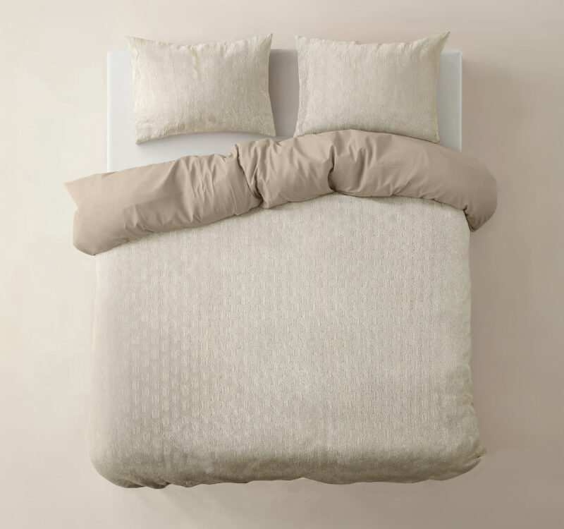 Sleeptime Flanel Art Beige 200 x 220 cm - Afbeelding 12
