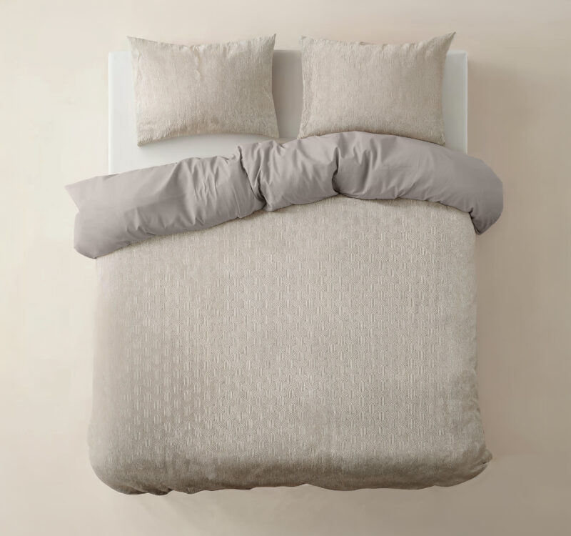 Sleeptime Flanel Art Beige 200 x 220 cm