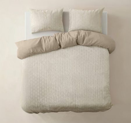 Sleeptime Flanel Art Beige 240 x 220 cm