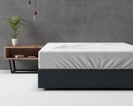Sleeptime Flanel Basic Hoeslaken Wit 90 x 200 cm