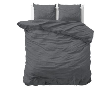 Sleeptime Flanel Jason Antraciet 200 x 200/220 cm