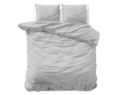 Sleeptime Flanel Jason Grijs 200 x 200/220 cm