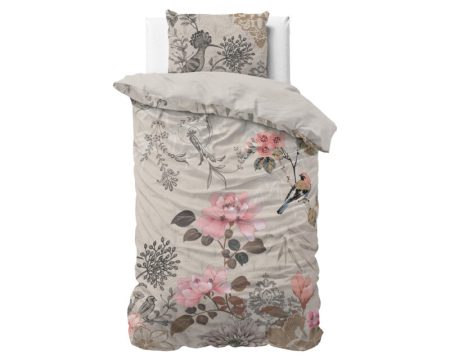 Sleeptime Forest Flowers Crème 140 x 200/220 cm