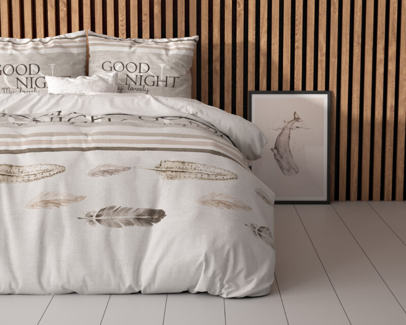 Sleeptime Good Night Wit 200 x 220 cm - Afbeelding 23