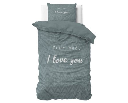 Sleeptime I Love Bed Groen 140 x 200/220 cm