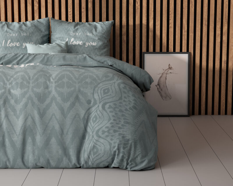 Sleeptime I Love Bed Groen 200 x 200/220 cm - Afbeelding 8