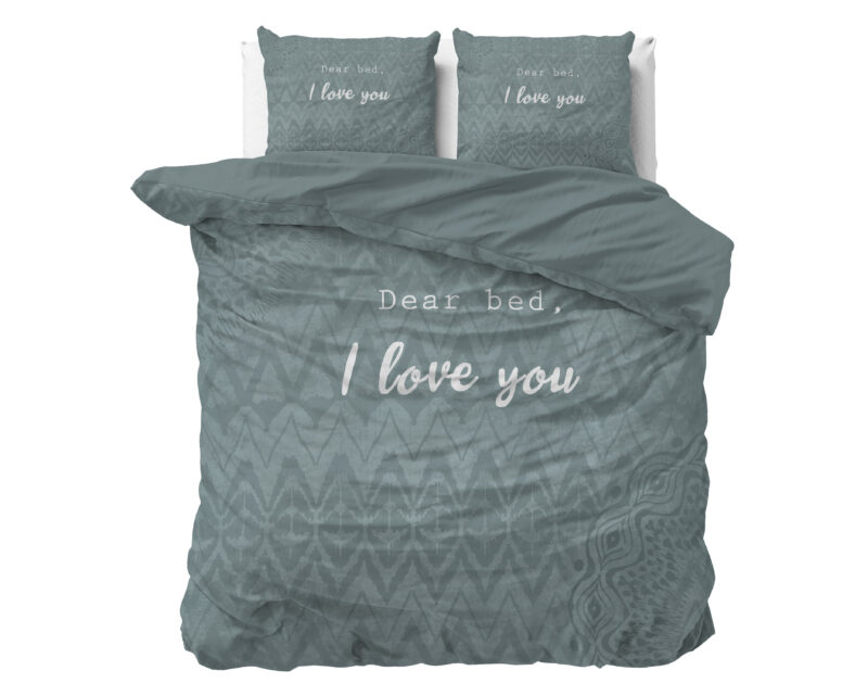 Sleeptime I Love Bed Groen 200 x 200/220 cm - Afbeelding 36