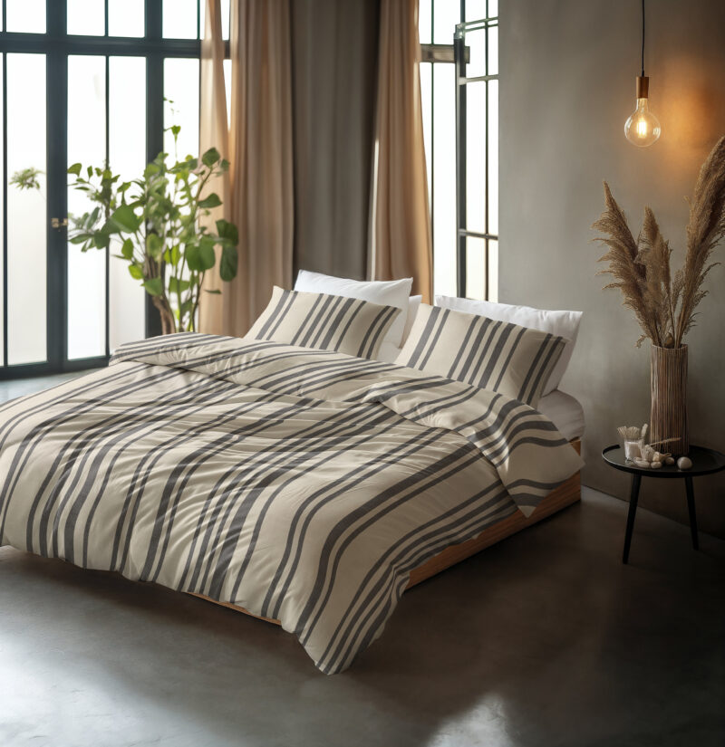 Sleeptime Linear Linen Zand 200 x 200/220 cm - Afbeelding 25