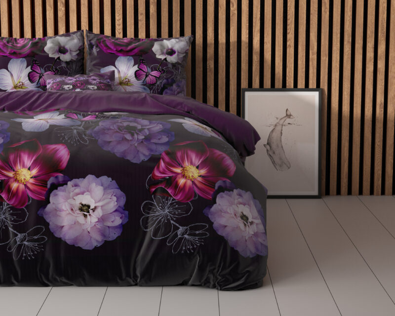 Sleeptime Magic Flower Paars 200 x 200/220 cm - Afbeelding 103