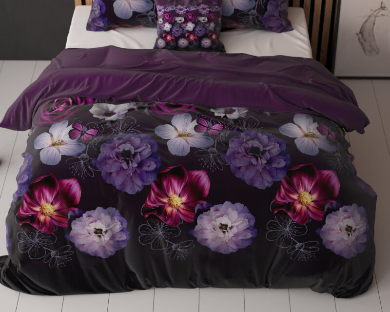 Sleeptime Magic Flower Paars 200 x 200/220 cm - Afbeelding 60