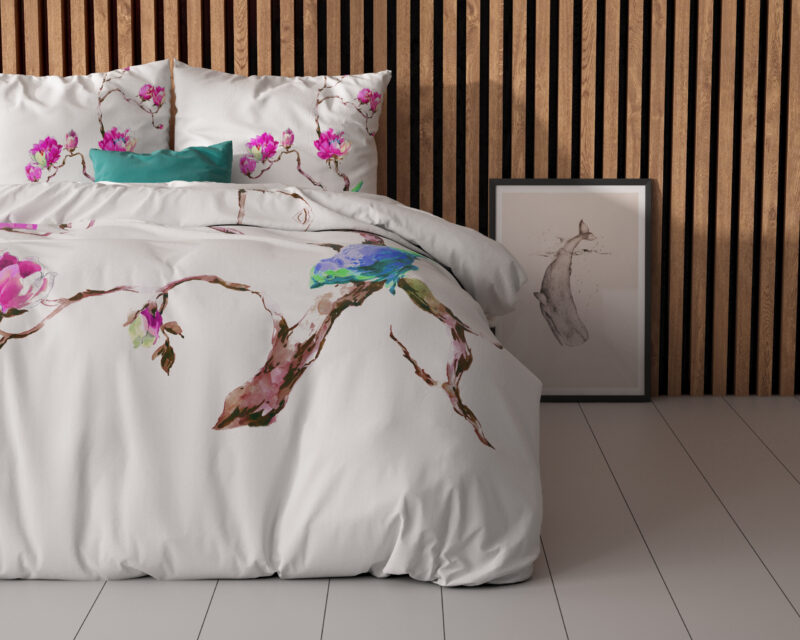 Sleeptime Magnolias Wit 240 x 200/220 cm - Afbeelding 8