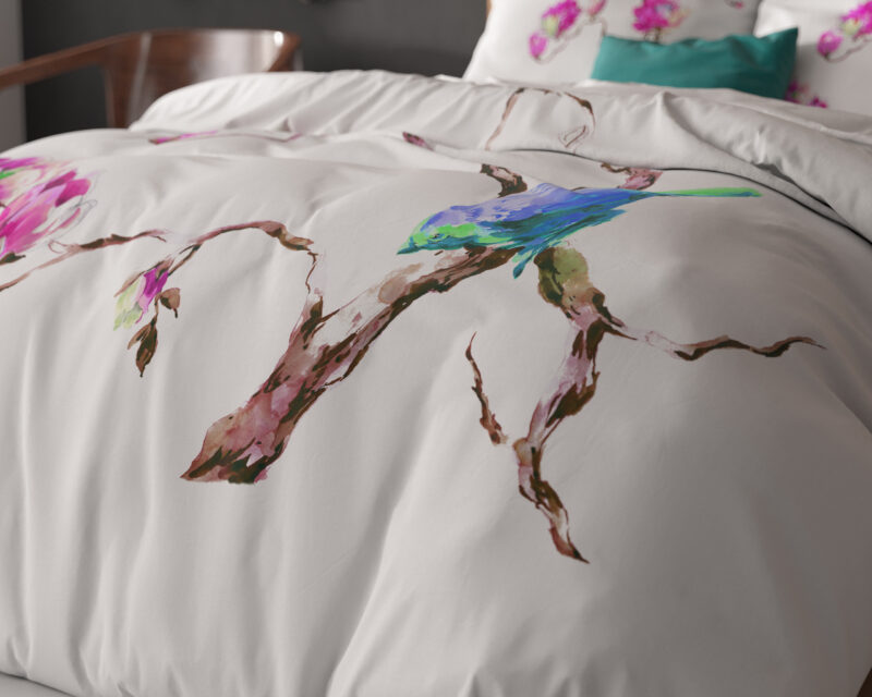 Sleeptime Magnolias Wit 240 x 200/220 cm - Afbeelding 54