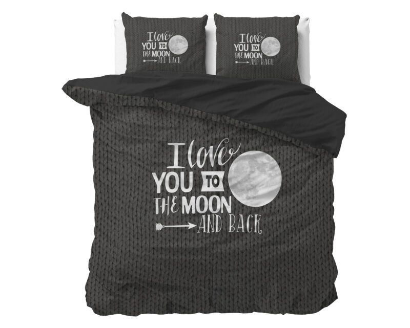 Sleeptime Moon and Back Antraciet 200 x 200/220 cm - Afbeelding 51