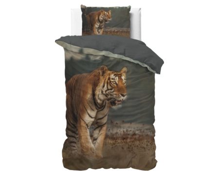 Sleeptime Nature Tiger Taupe 140 x 200/220 cm