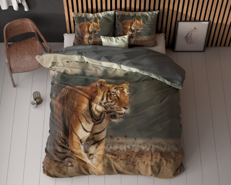 Sleeptime Nature Tiger Taupe 240 x 200/220 cm - Afbeelding 62