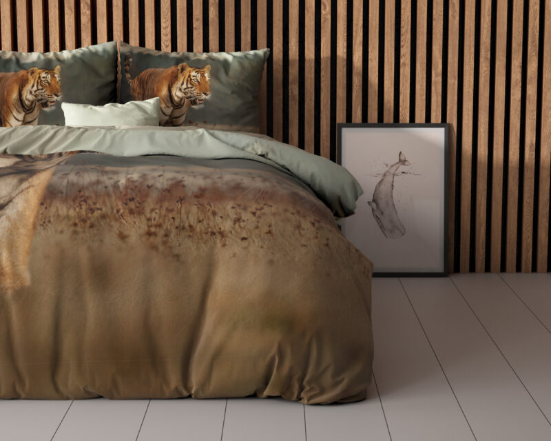 Sleeptime Nature Tiger Taupe 240 x 200/220 cm - Afbeelding 28