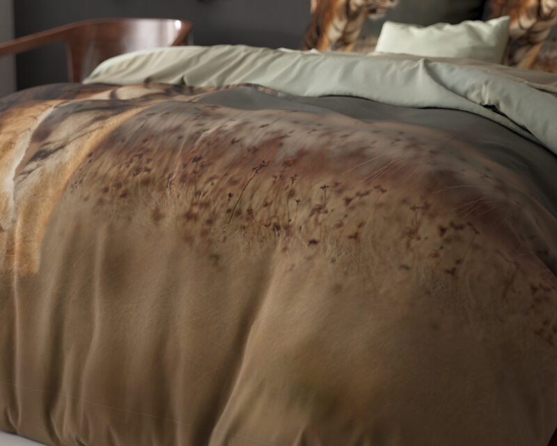 Sleeptime Nature Tiger Taupe 240 x 200/220 cm - Afbeelding 19