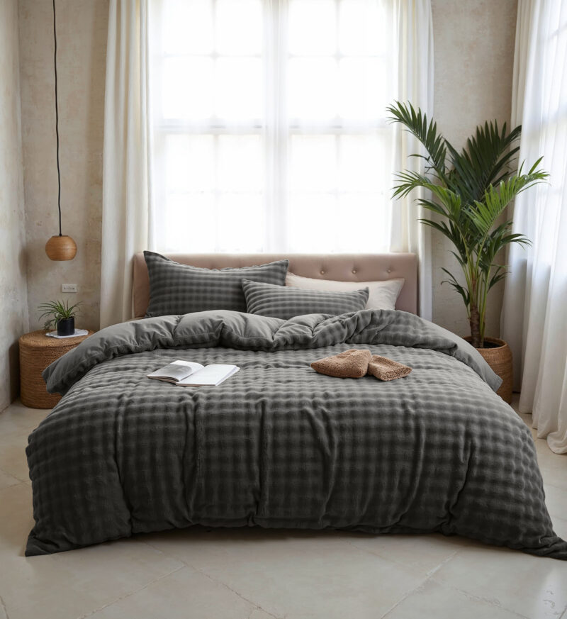 Sleeptime Pom Pom Antraciet 240 x 220 cm - Afbeelding 20