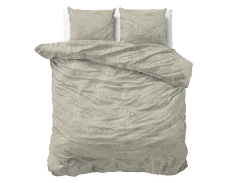 Sleeptime Ripple Taupe 240 x 220 cm