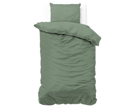Sleeptime Satin Point Groen 140 x 220 cm