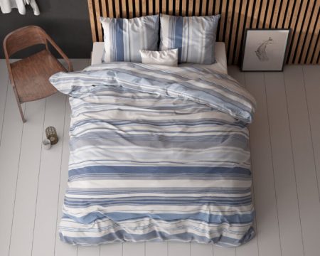 Sleeptime Stripy Blauw 240 x 200/220 cm