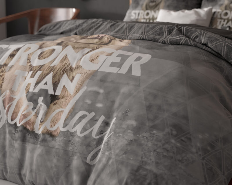 Sleeptime Stronger Grijs 240 x 200/220 cm - Afbeelding 9
