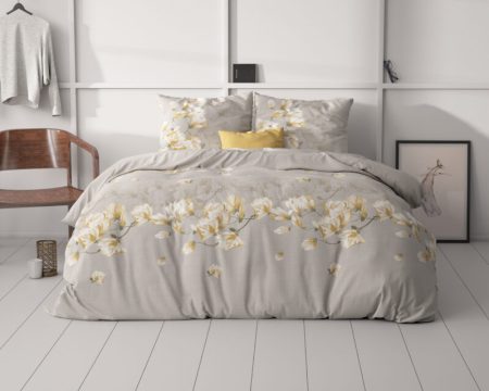 Sleeptime Summer flower Zand 200 x 220 cm
