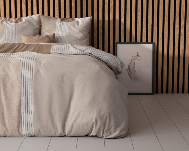 Sleeptime Teddy Print Crème 240 x 200/220 cm - Afbeelding 63
