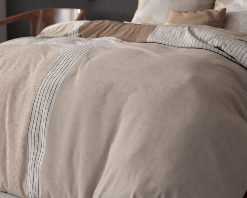 Sleeptime Teddy Print Crème 240 x 200/220 cm - Afbeelding 14