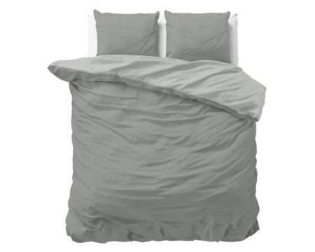 Sleeptime Twin Face Grijs/Antraciet 140 x 200/220 cm