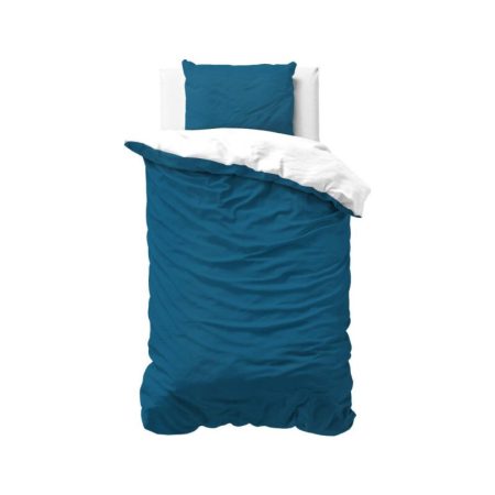 Sleeptime Twin Face Navy/Wit 140 x 200/220 cm