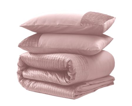 Sleeptime Velvet Band Roze 140 x 220 cm
