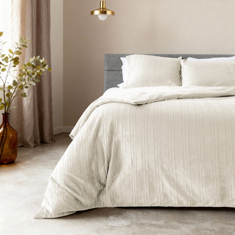 Sleeptime Velvet Lining Beige 140 x 200/220 cm - Afbeelding 23