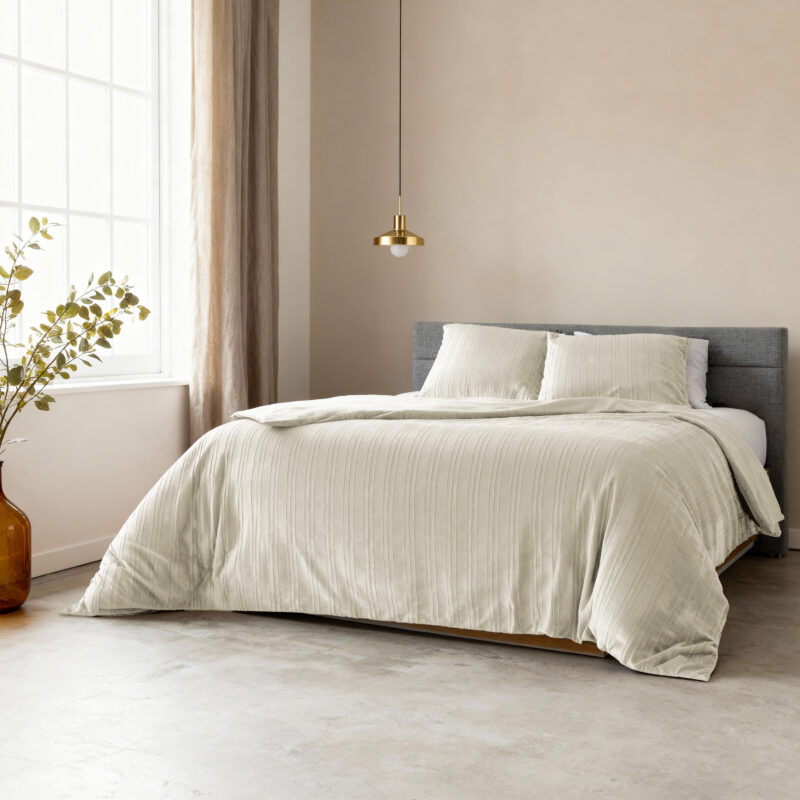 Sleeptime Velvet Lining Beige 240 x 200/220 cm - Afbeelding 16
