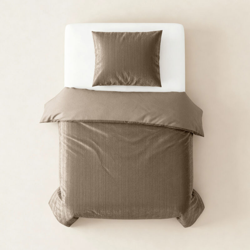 Sleeptime Velvet Lining Taupe 140 x 200/220 cm - Afbeelding 17